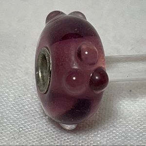 Trollbeads Purple Flower Bud LAST ONE